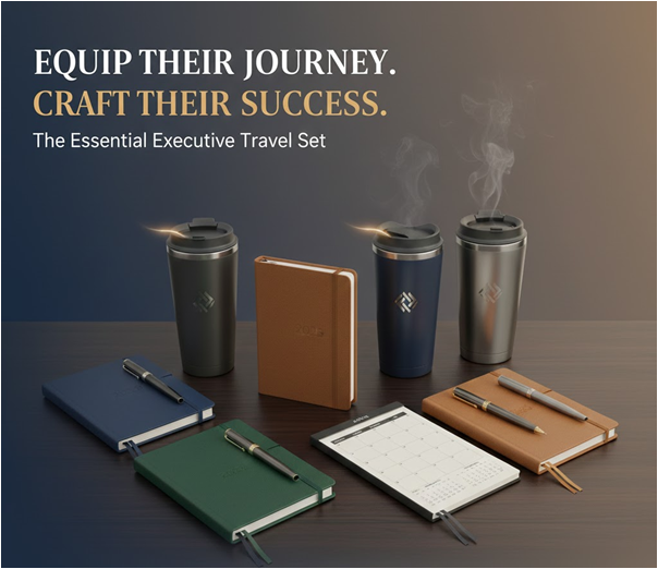 TRAVEL MUG/DIARY COMBO